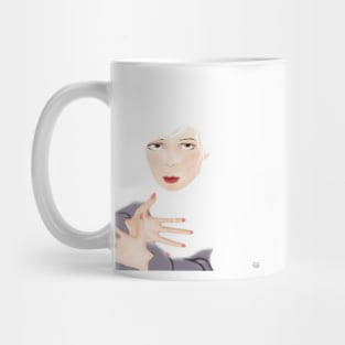 Light [Digital Portrait Illustration] Mug